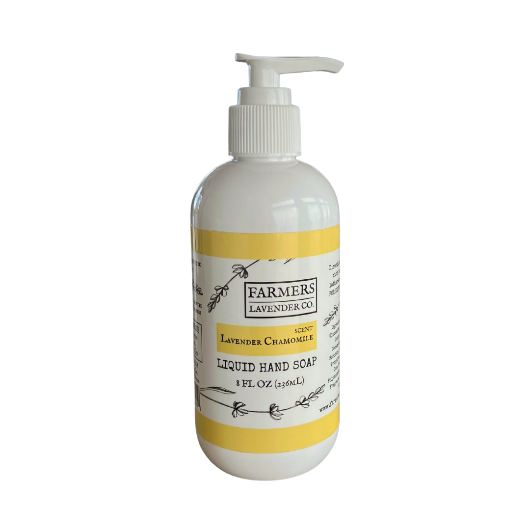 Lavender Chamomile Liquid Hand Soap (Sulfate Free)
