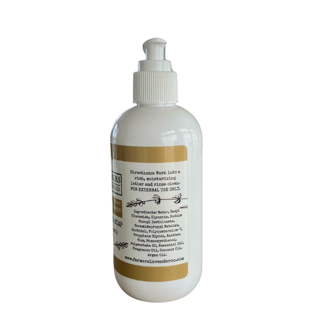 Lavender Honey Liquid Hand Soap (Sulfate Free)