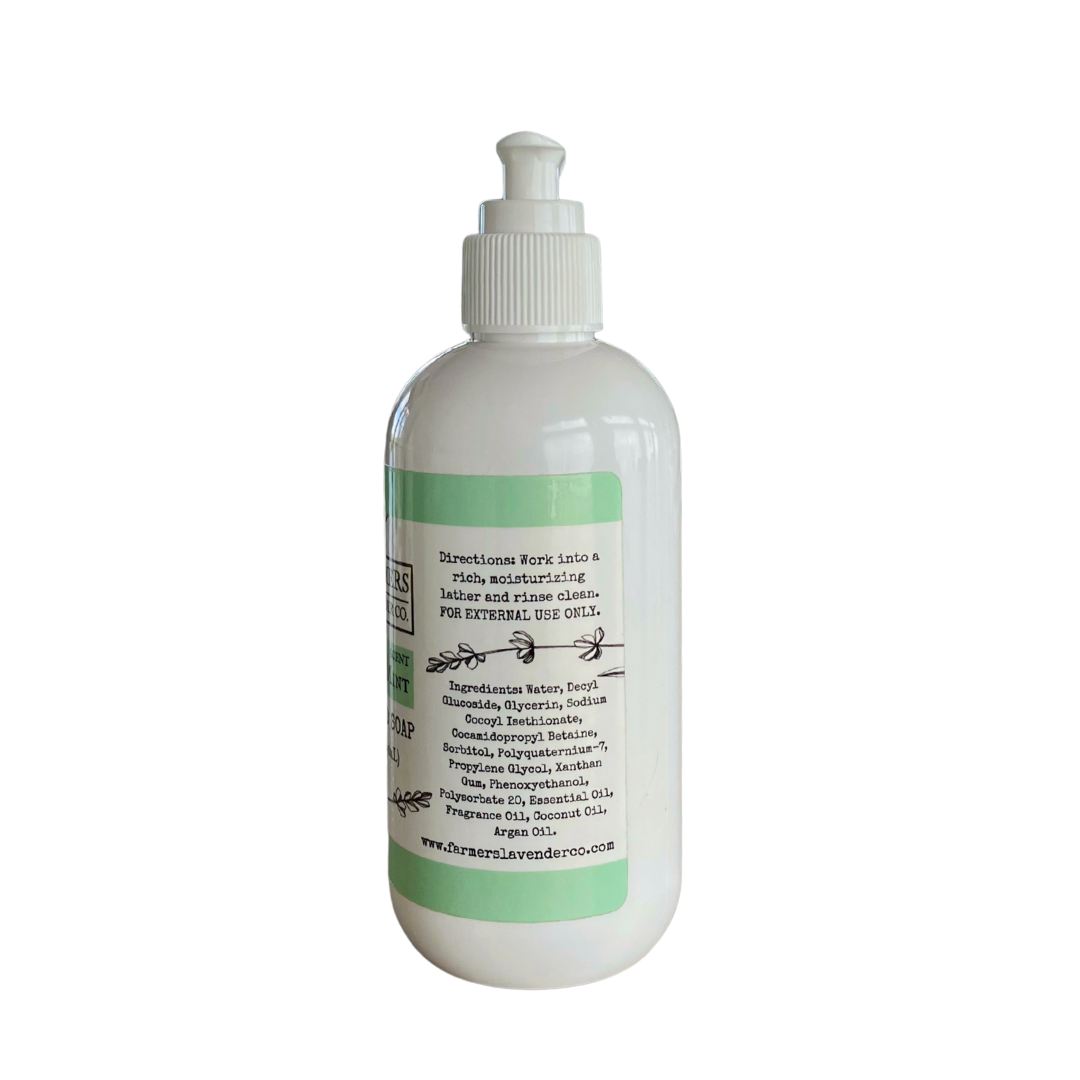 Lavender Mint Liquid Hand Soap (Sulfate Free)