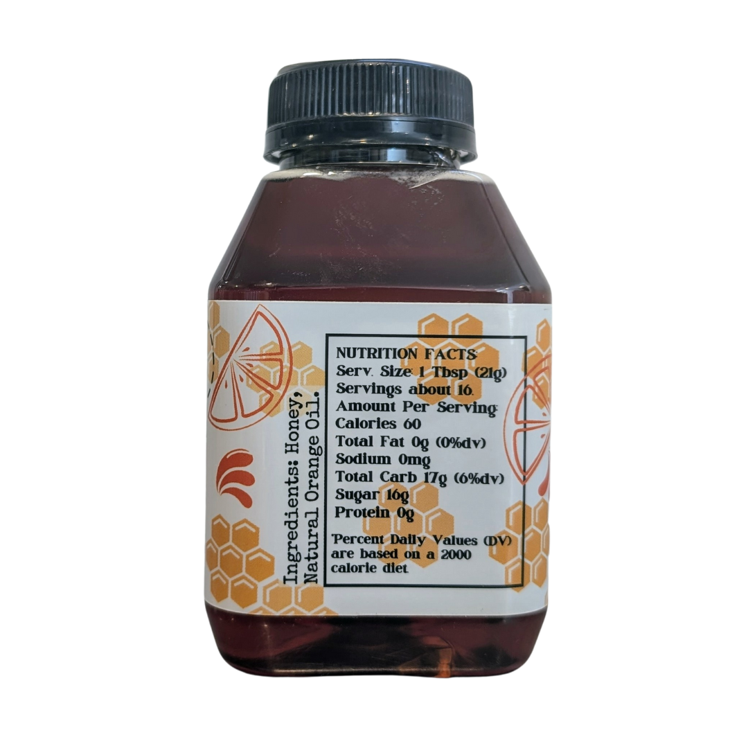 Orange Infused Honey