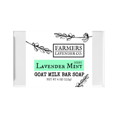 FARMERS Lavender Co. Lavender Mint Goat Milk Bar Soap