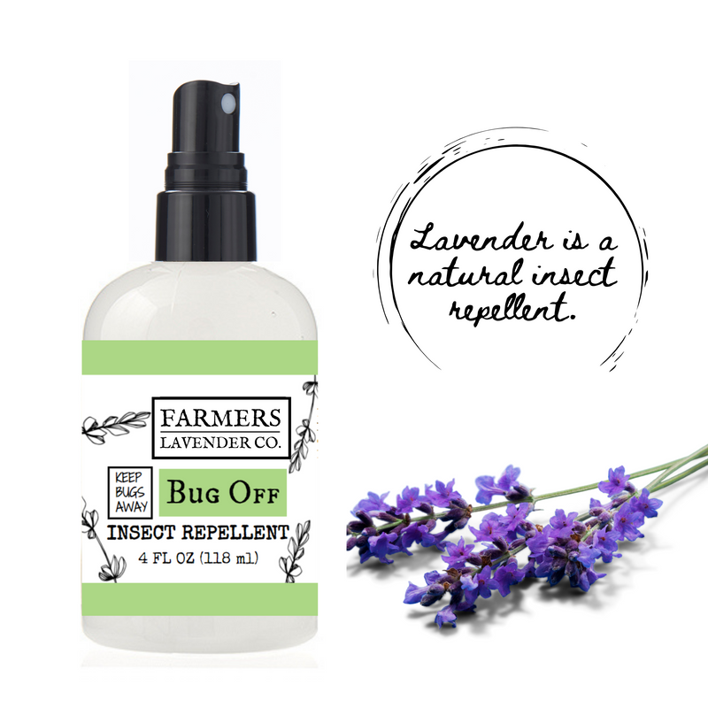 FARMERS Lavender Co. BUG OFF Insect Repellent, DEET FREE