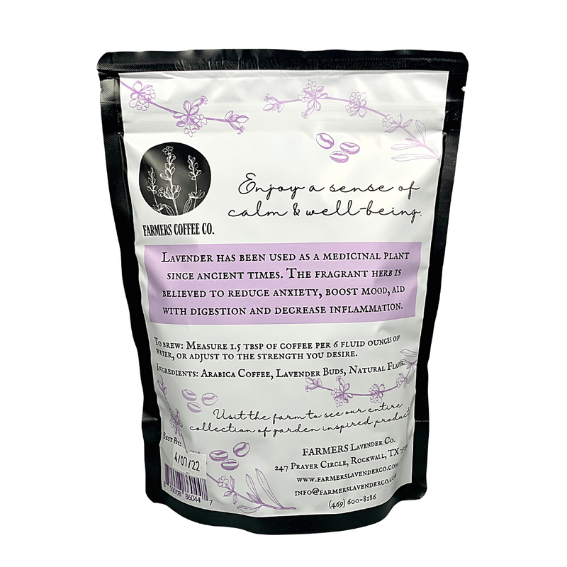 FARMERS Coffee Co. Lavender Coconut Coffee