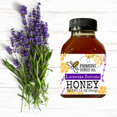 FARMERS Honey Co. Lavender Infused Wildflower Honey