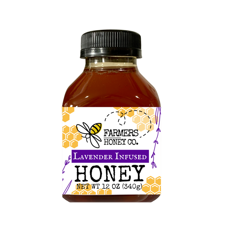FARMERS Honey Co. Lavender Infused Wildflower Honey
