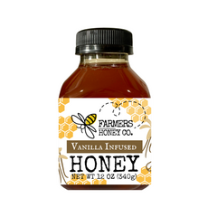 FARMERS Honey Co. Vanilla Infused Wildflower Honey