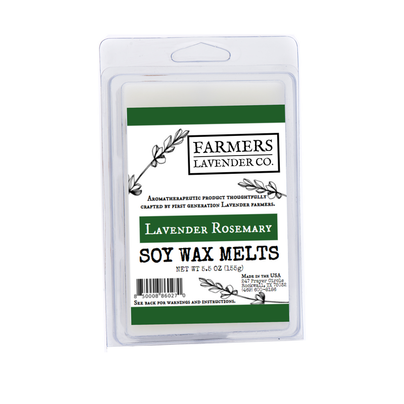 FARMERS Lavender Co. Lavender Rosemary Soy Wax Melts
